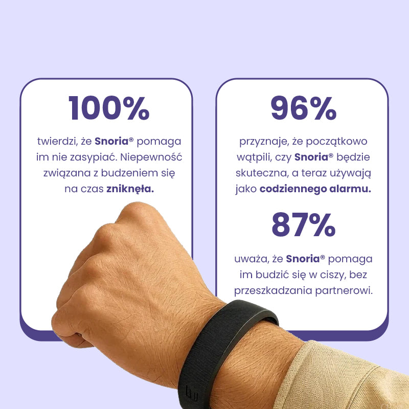 Snoria® — Budzik Wibracyjny