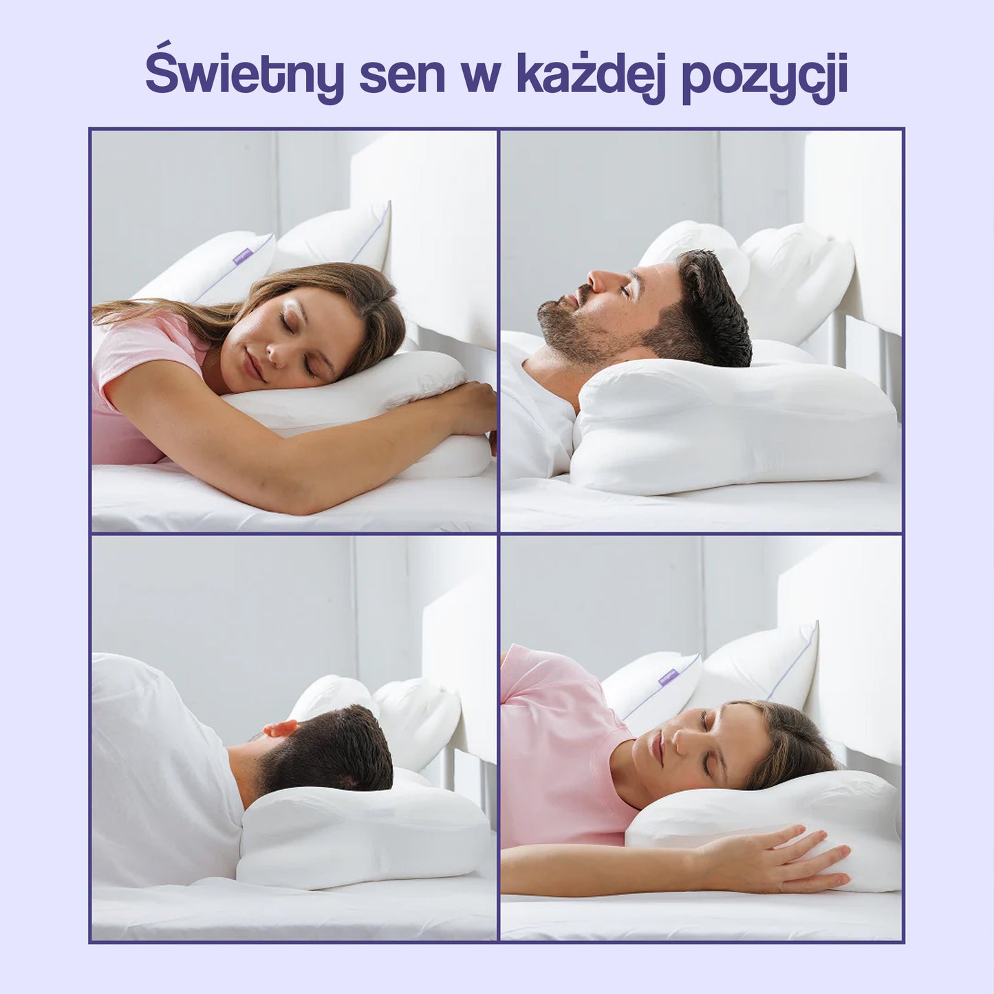 Snoria® – Ergonomiczna Poduszka dla Zdrowia